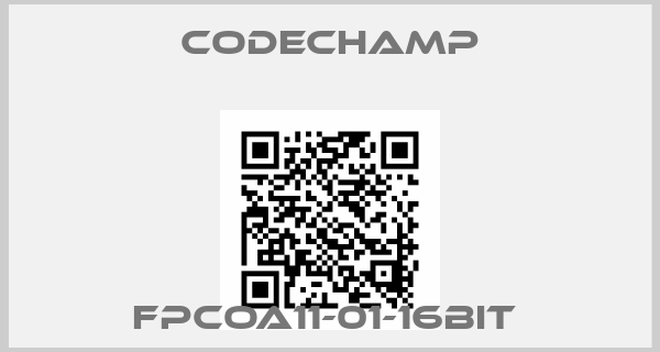 Codechamp-FPCOA11-01-16BIT 