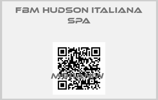 FBM Hudson Italiana SpA-M911ANIW 