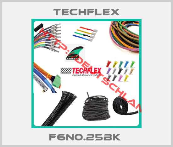 Techflex-F6N0.25BK 
