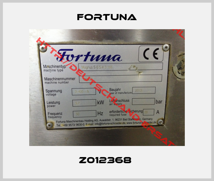 Fortuna-Z012368 