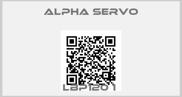 ALPHA SERVO-LBP120 1 