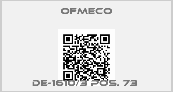 Ofmeco-DE-1610/3 pos. 73 