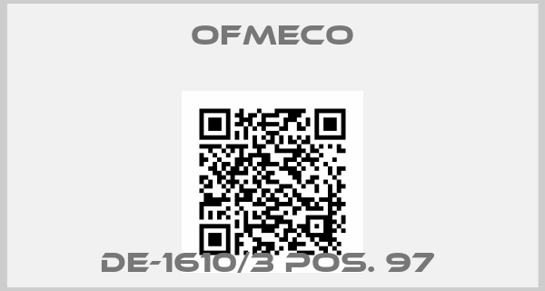 Ofmeco-DE-1610/3 pos. 97 