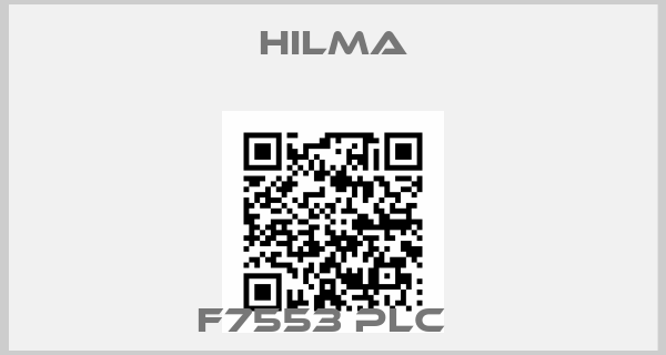 Hilma-F7553 PLC  