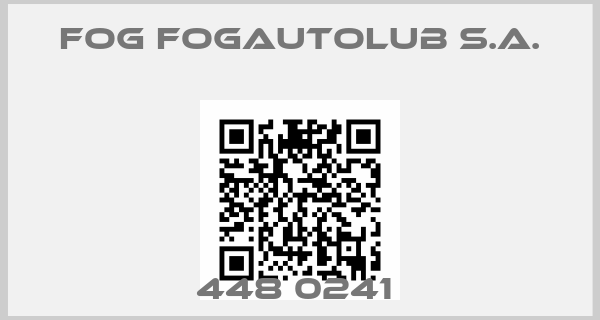FOG FOGAUTOLUB S.A.-448 0241 