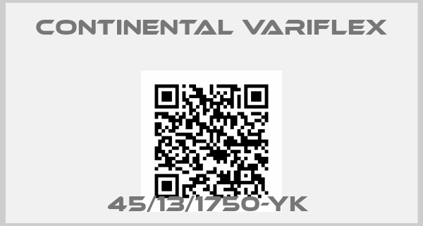 Continental Variflex-45/13/1750-YK 