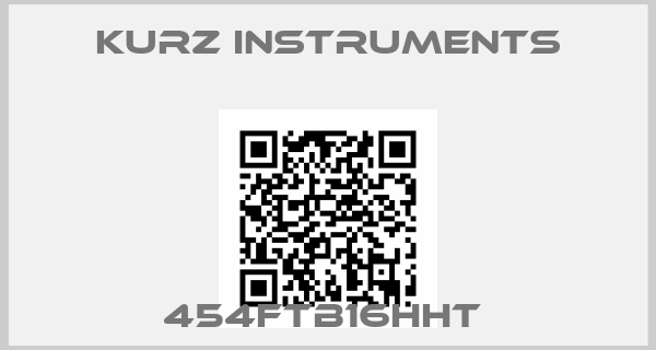 Kurz Instruments-454FTB16HHT 