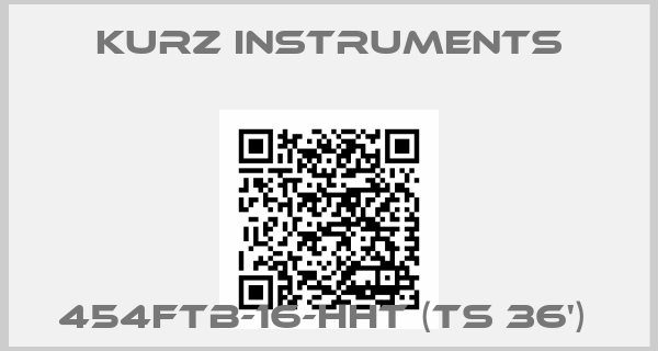 Kurz Instruments-454FTB-16-HHT (TS 36') 