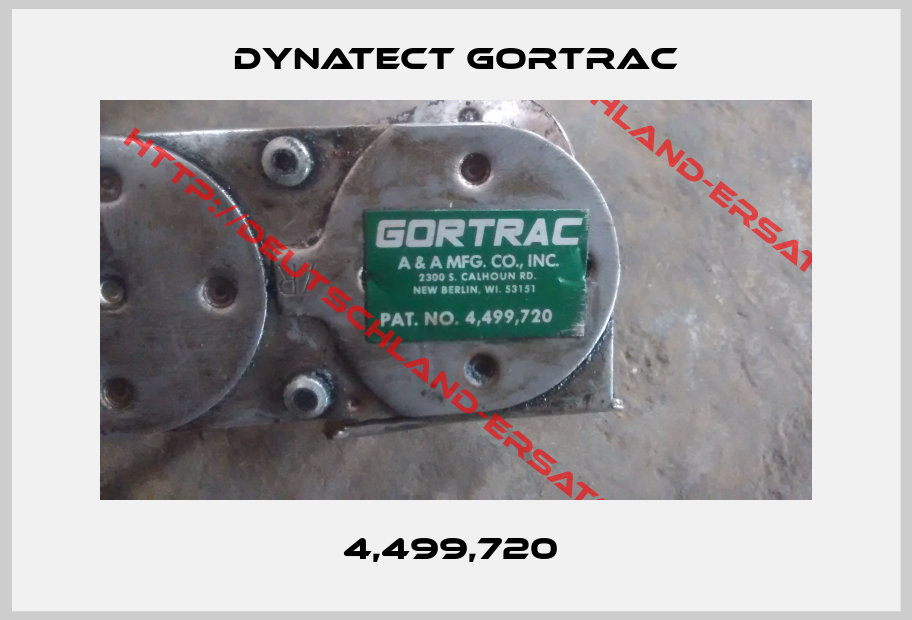 Dynatect Gortrac-4,499,720 