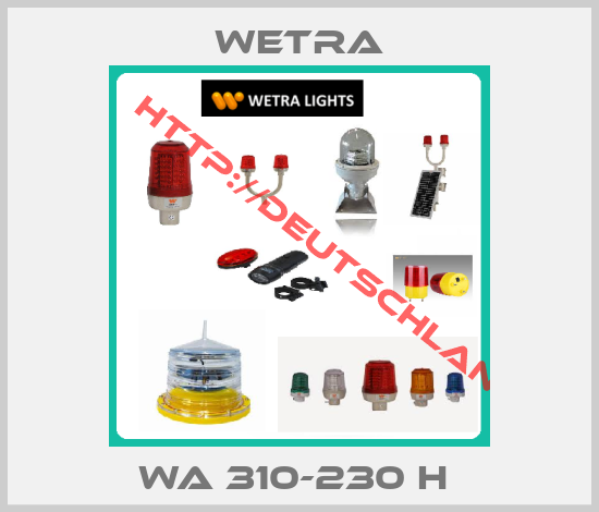 WETRA-WA 310-230 H 
