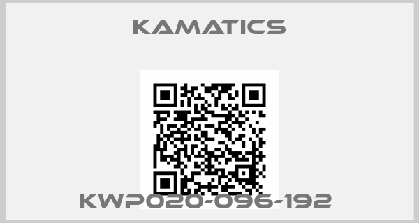 Kamatics-KWP020-096-192 