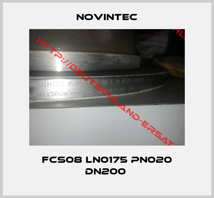 Novintec-FCS08 LN0175 PN020 DN200 