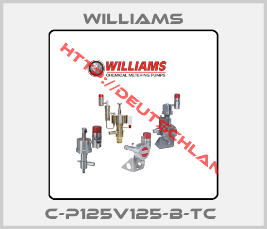 Williams-C-P125V125-B-TC 