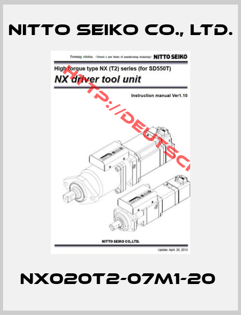 Nitto Seiko Co., Ltd.-NX020T2-07M1-20 