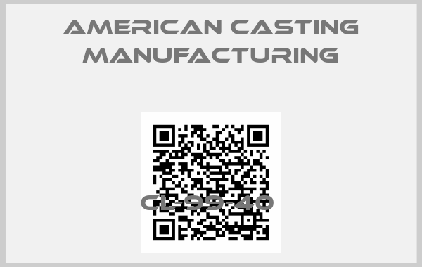 American Casting Manufacturing-CL-99-40 