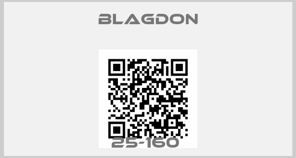 Blagdon-25-160 