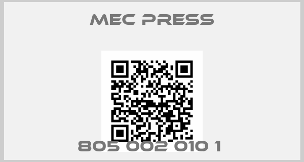 MEC PRESS-805 002 010 1 