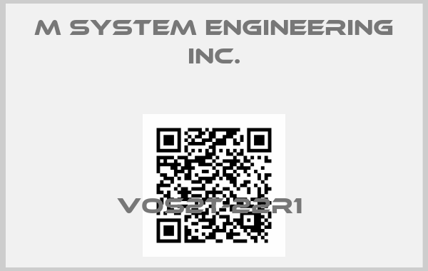 M System Engineering Inc.-VOS2T-22R1 