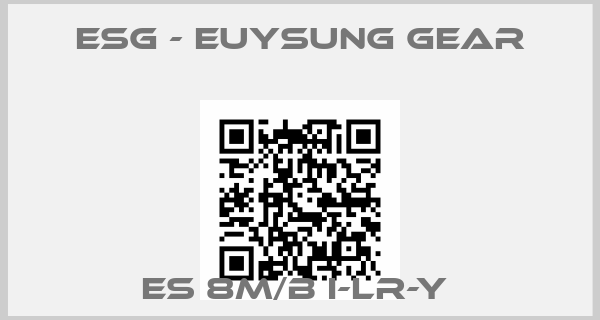 ESG - Euysung Gear-ES 8M/B I-LR-Y 