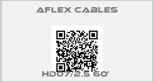 Aflex Cables-HD07/2.5 60’ 