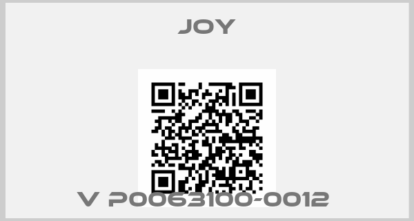 Joy-V P0063100-0012 