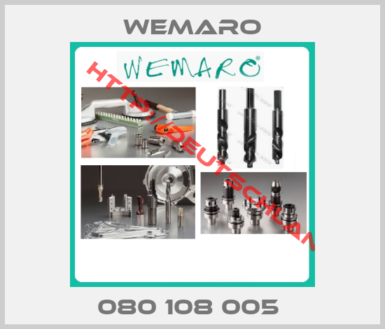 Wemaro-080 108 005 