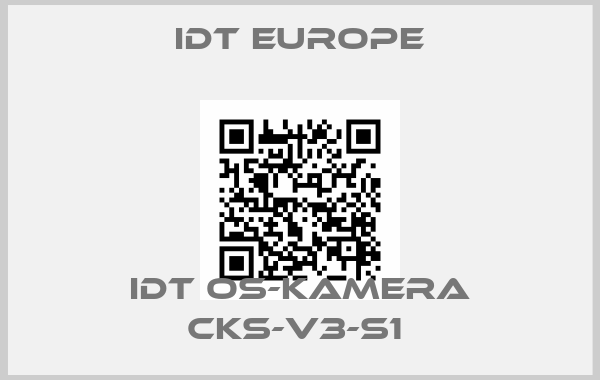 IDT Europe-IDT Os-Kamera CKS-V3-S1 