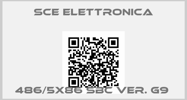 Sce Elettronica-486/5X86 SBC VER. G9 