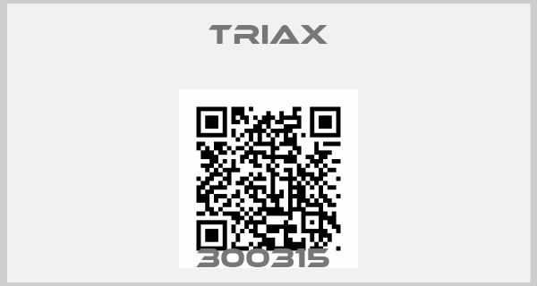 Triax-300315 