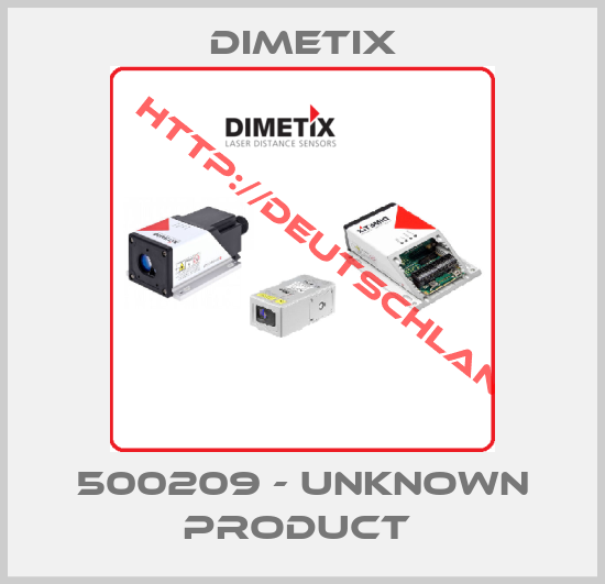 Dimetix-500209 - UNKNOWN PRODUCT 