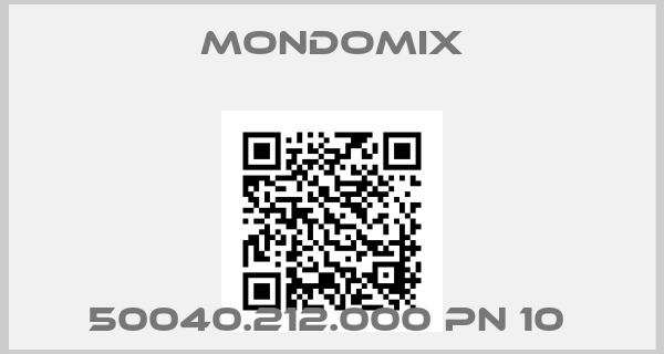 Mondomix-50040.212.000 PN 10 