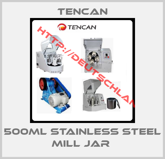 Tencan-500ML STAINLESS STEEL MILL JAR 