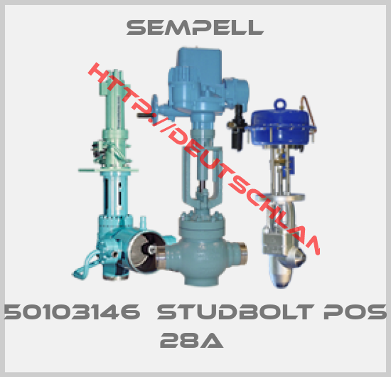 Sempell-50103146  STUDBOLT POS 28A 