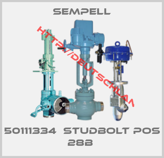 Sempell-50111334  STUDBOLT POS 28B 