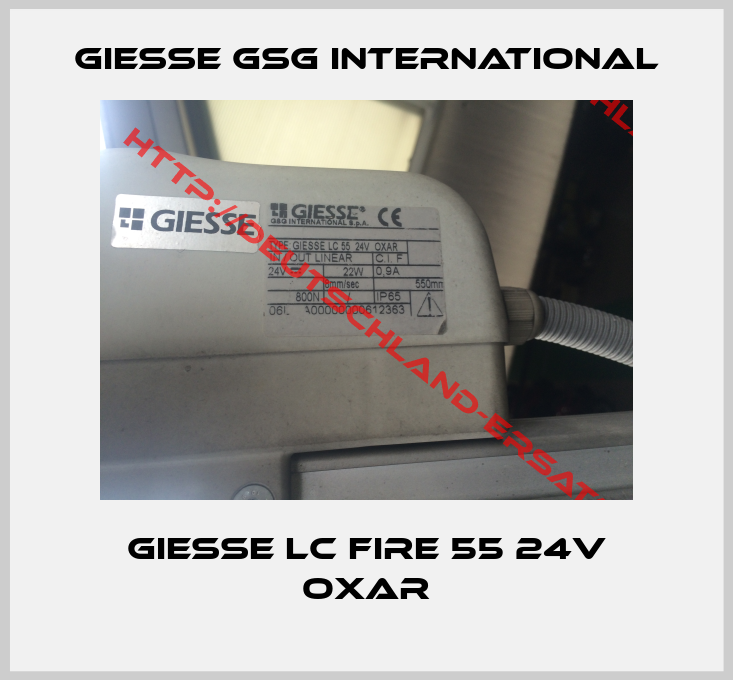 Giesse GSG International-GIESSE LC FIRE 55 24V OXAR