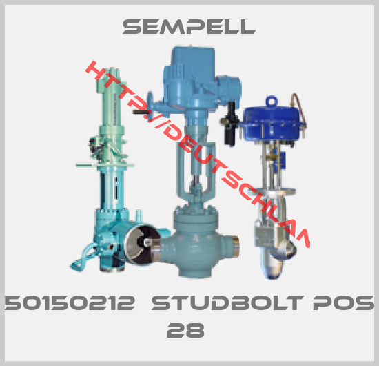 Sempell-50150212  STUDBOLT POS 28 
