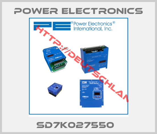Power Electronics-SD7K027550  