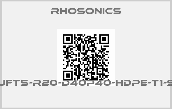 RHOSONICS-UFTS-R20-D40P40-HDPE-T1-S 