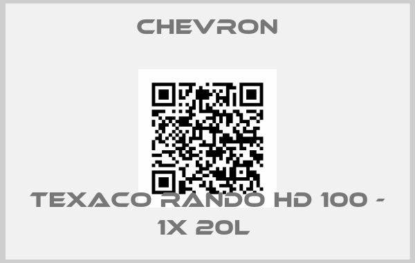 Chevron-Texaco Rando HD 100 - 1x 20L 