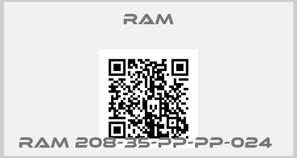 RAM-RAM 208-35-PP-PP-024 