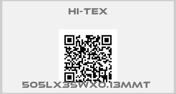 Hi-tex-505LX35WX0.13MMT 
