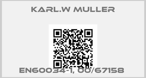Karl.W Muller-EN60034-1, 00/67158 