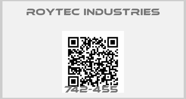Roytec industries-742-455 