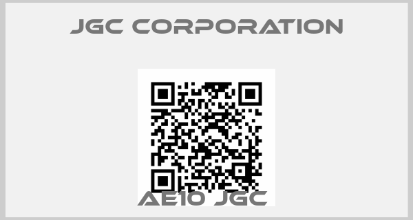 JGC CORPORATION-AE10 JGC 