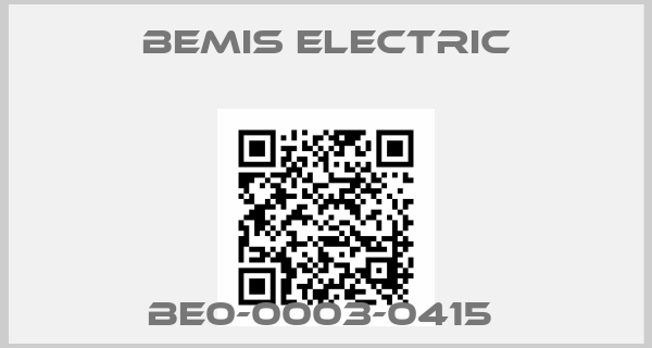 BEMIS ELECTRIC-BE0-0003-0415 