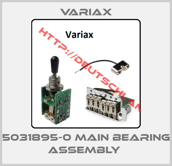 VARIAX-5031895-0 MAIN BEARING ASSEMBLY 