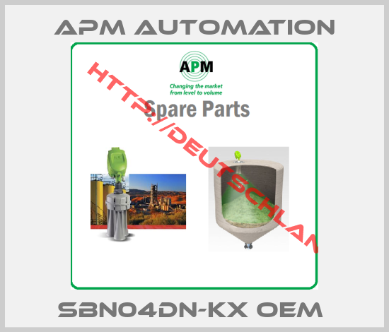 APM AUTOMATION-SBN04DN-KX oem 