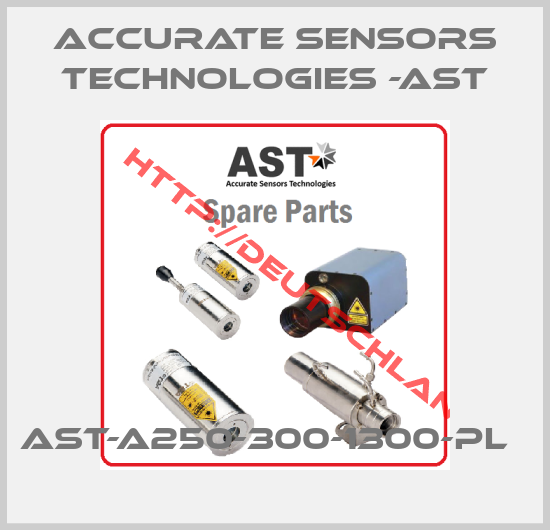 Accurate Sensors Technologies -AST-AST-A250-300-1300-PL  