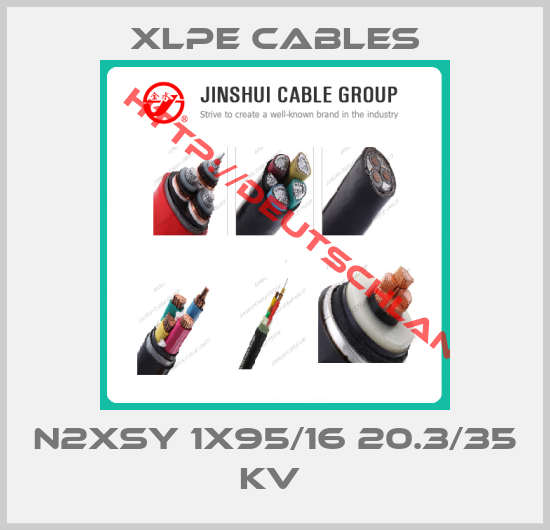 XLPE Cables-N2XSY 1x95/16 20.3/35 kV 