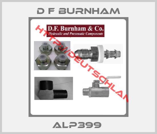 D F Burnham-ALP399 